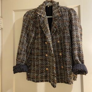 Women's Tweed Double-Breasted blazer